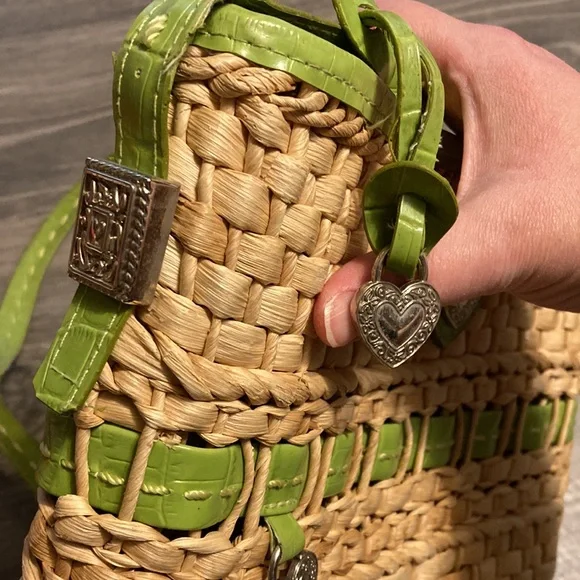 Brighton Straw Crossbody Bag - Picture 4 of 16